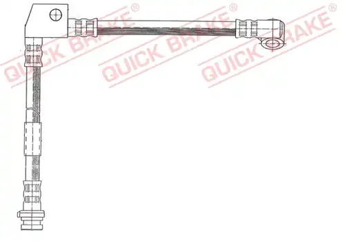 спирачен маркуч QUICK BRAKE 50.989