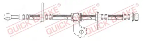 спирачен маркуч QUICK BRAKE 50.998