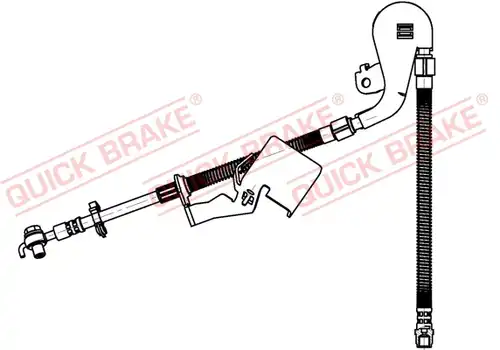 Спирачен маркуч QUICK BRAKE 58.803X