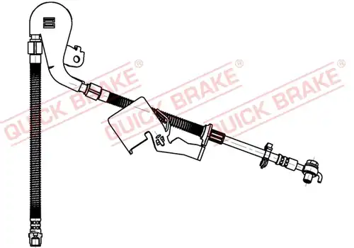 Спирачен маркуч QUICK BRAKE 58.804X