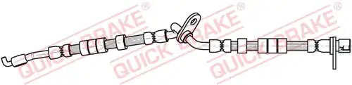 Спирачен маркуч QUICK BRAKE 58.837