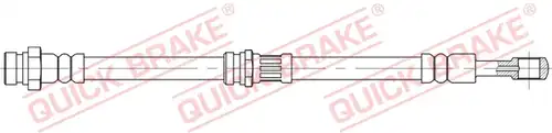 Спирачен маркуч QUICK BRAKE 58.852
