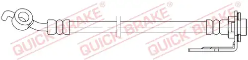 Спирачен маркуч QUICK BRAKE 58.863