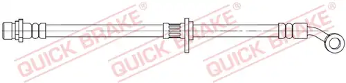 Спирачен маркуч QUICK BRAKE 58.872