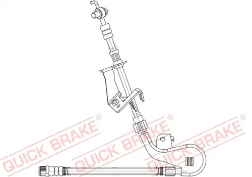 Спирачен маркуч QUICK BRAKE 58.887X