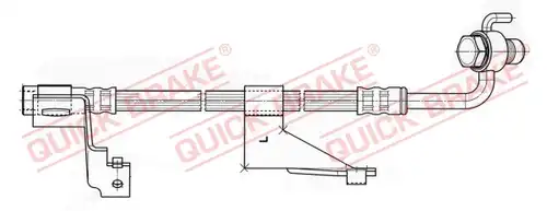 Спирачен маркуч QUICK BRAKE 58.914X