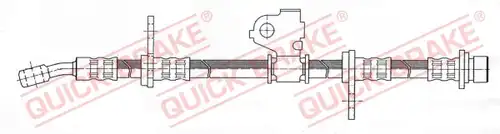 Спирачен маркуч QUICK BRAKE 58.924
