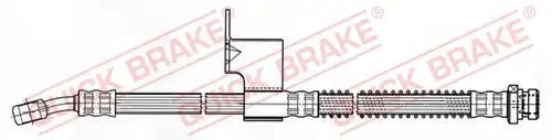 Спирачен маркуч QUICK BRAKE 58.957