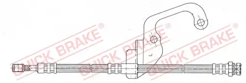 Спирачен маркуч QUICK BRAKE 59.922