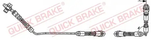 Спирачен маркуч QUICK BRAKE 59.941X