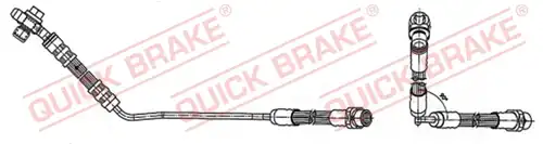 Спирачен маркуч QUICK BRAKE 59.942X