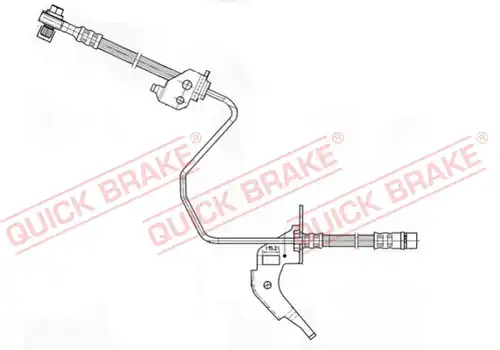 Спирачен маркуч QUICK BRAKE 59.959X