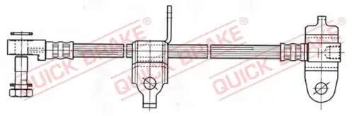 Спирачен маркуч QUICK BRAKE 59.976X