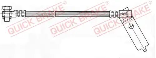Спирачен маркуч QUICK BRAKE 59.978X
