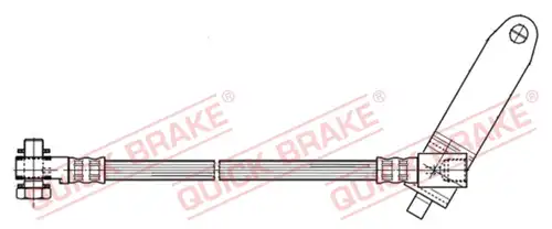 Спирачен маркуч QUICK BRAKE 59.979X