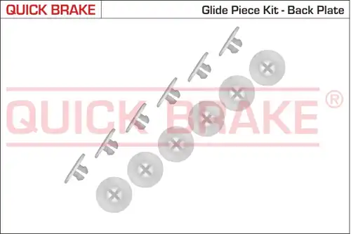 комплект принадлежности, спирани челюсти QUICK BRAKE 6858K