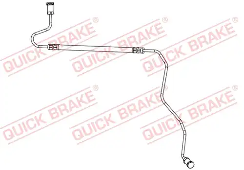 спирачен маркуч QUICK BRAKE 96.017