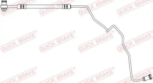 спирачен маркуч QUICK BRAKE 96.019X