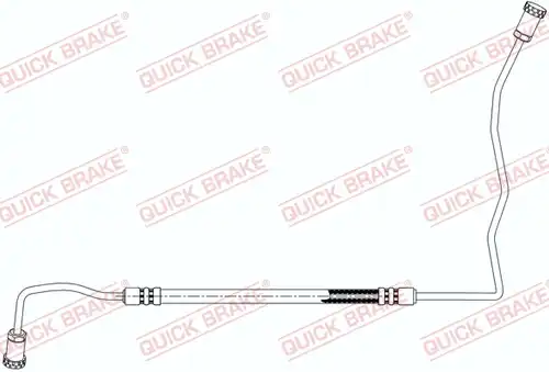 спирачен маркуч QUICK BRAKE 96.022