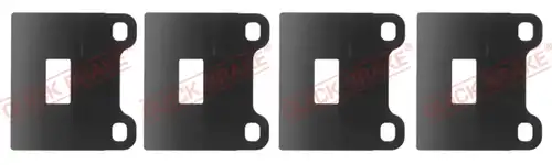 анти-вибрационно фолио, накладки QUICK BRAKE W1214