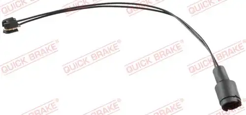 предупредителен контактен сензор, износване на накладките QUICK BRAKE WS 0104 A