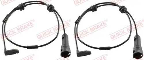 предупредителен контактен сензор, износване на накладките QUICK BRAKE WS 0158 A