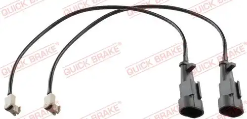 предупредителен контактен сензор, износване на накладките QUICK BRAKE WS 0179 A