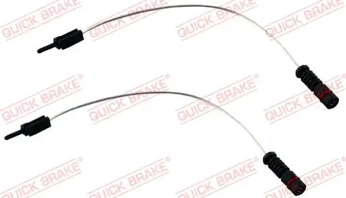 предупредителен контактен сензор, износване на накладките QUICK BRAKE WS 0182 A