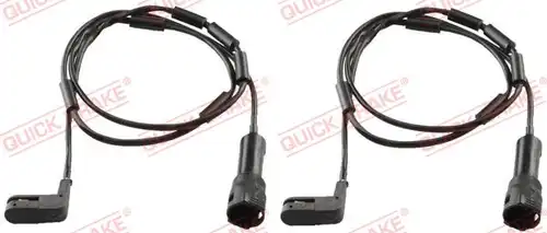 предупредителен контактен сензор, износване на накладките QUICK BRAKE WS 0193 A