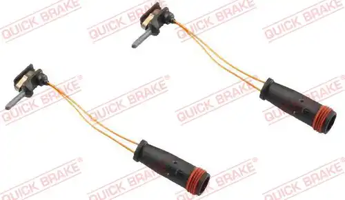 предупредителен контактен сензор, износване на накладките QUICK BRAKE WS 0196 A