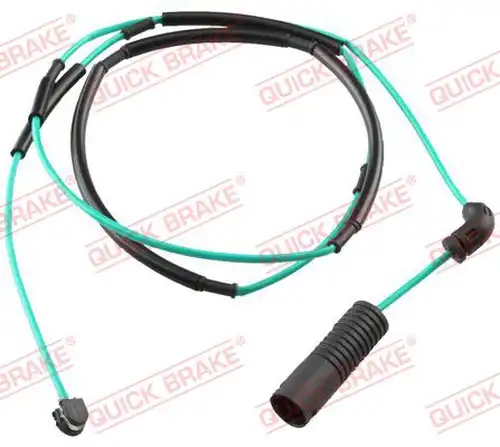 предупредителен контактен сензор, износване на накладките QUICK BRAKE WS 0204 A