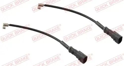 предупредителен контактен сензор, износване на накладките QUICK BRAKE WS 0245 A