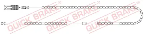 предупредителен контактен сензор, износване на накладките QUICK BRAKE WS 0248 A
