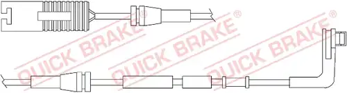предупредителен контактен сензор, износване на накладките QUICK BRAKE WS 0270 A