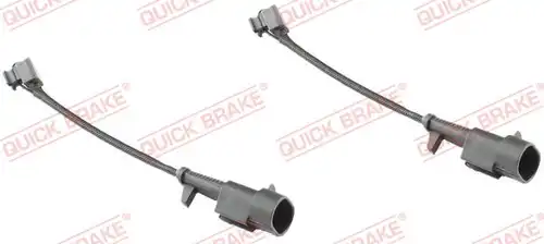 предупредителен контактен сензор, износване на накладките QUICK BRAKE WS 0280 A