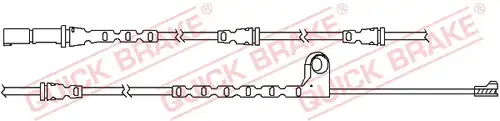 предупредителен контактен сензор, износване на накладките QUICK BRAKE WS 0290 A