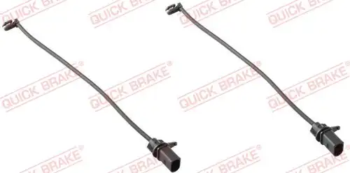 предупредителен контактен сензор, износване на накладките QUICK BRAKE WS 0302 A