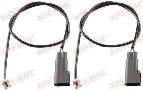 предупредителен контактен сензор, износване на накладките QUICK BRAKE WS 0312 A