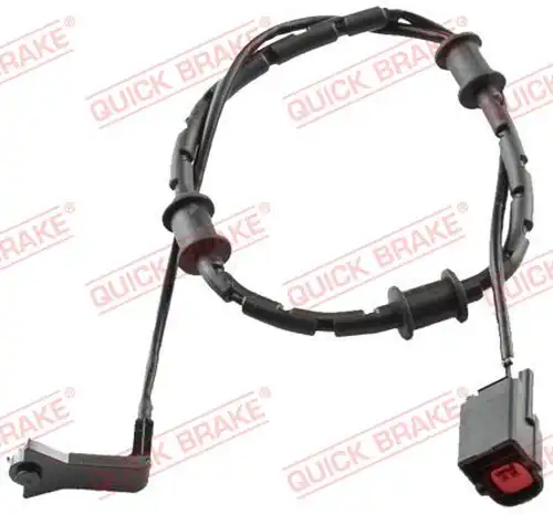предупредителен контактен сензор, износване на накладките QUICK BRAKE WS 0313 A