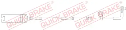 предупредителен контактен сензор, износване на накладките QUICK BRAKE WS 0326 A