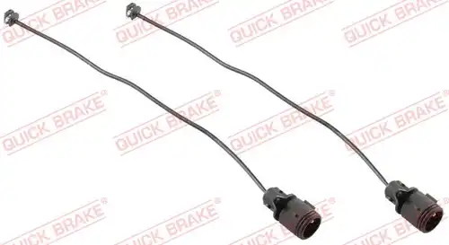 предупредителен контактен сензор, износване на накладките QUICK BRAKE WS 0331 A
