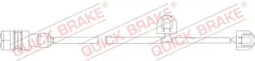 предупредителен контактен сензор, износване на накладките QUICK BRAKE WS 0333 A