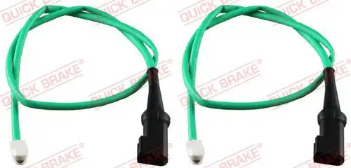 предупредителен контактен сензор, износване на накладките QUICK BRAKE WS 0369 A