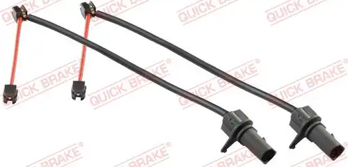 предупредителен контактен сензор, износване на накладките QUICK BRAKE WS 0373 A