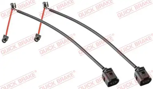 предупредителен контактен сензор, износване на накладките QUICK BRAKE WS 0374 A
