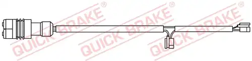 предупредителен контактен сензор, износване на накладките QUICK BRAKE WS 0376 A