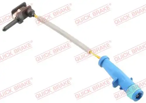 предупредителен контактен сензор, износване на накладките QUICK BRAKE WS 0378 A