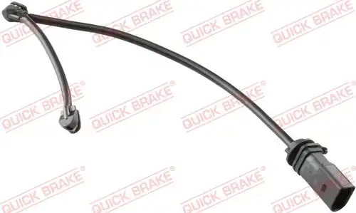 предупредителен контактен сензор, износване на накладките QUICK BRAKE WS 0384 A