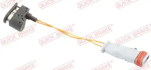 предупредителен контактен сензор, износване на накладките QUICK BRAKE WS 0385 A