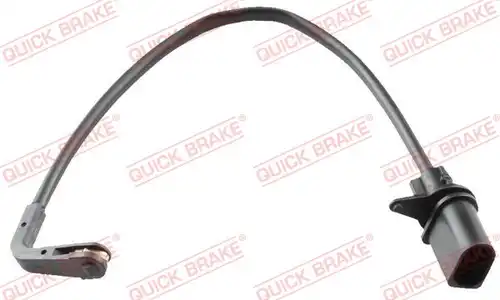 предупредителен контактен сензор, износване на накладките QUICK BRAKE WS 0403 A